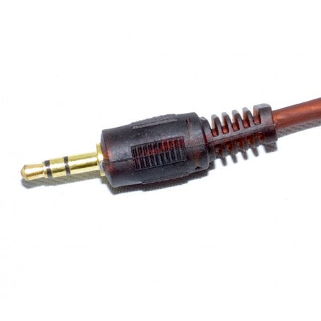 Cablu audio jack 3.5mm, mufa stereo cu trei inele si invelis siliconat flexibil