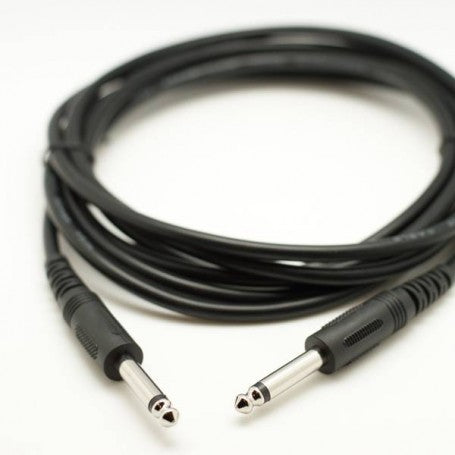 Cablu audio jack 6,3mm tata-tata 5m, mono, pentru chitara, mixer sau amplificator