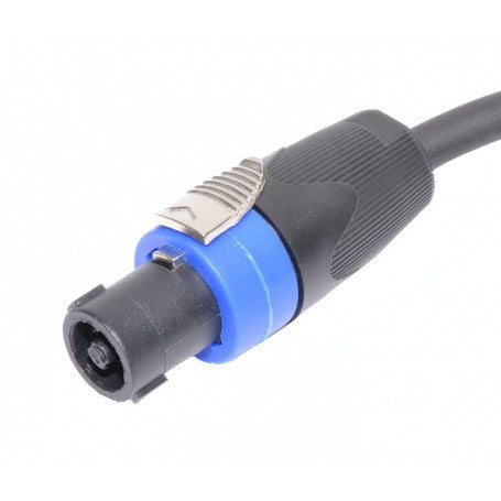 Cablu Speak-On 4 poli, detaliu conector cu sistem de blocare metalic prin rotire