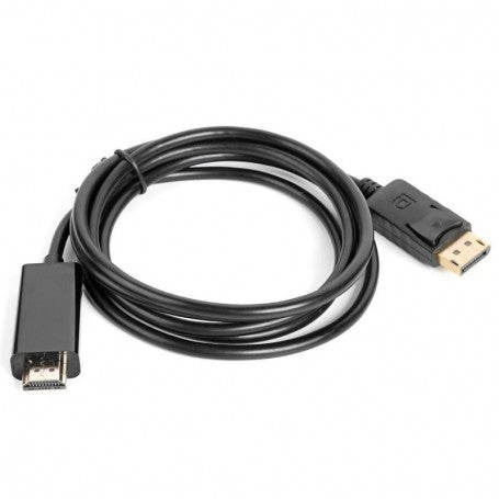 Cablu DisplayPort-HDMI 1.5m vedere completa, lungime intreaga cu ambii conectori