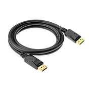Cablu DisplayPort tata-tata 1,5m cu contacte aurite, compatibil Full HD 1920x1080, mecanism de blocare