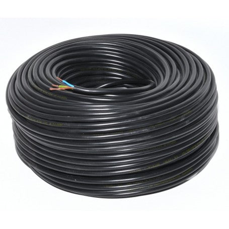 Rola cablu electric MYYM 100m, manta PVC neagra, pentru instalatii rezidentiale si comerciale