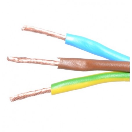 Cablu electric litat MYYM 3x1mm, 3 conductori cupru clasa 5, manta PVC flexibila, rola 100m
