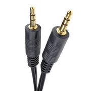 Cablu jack 3,5mm tata-tata stereo 5m, conectori placati cu aur, invelis cauciucat flexibil