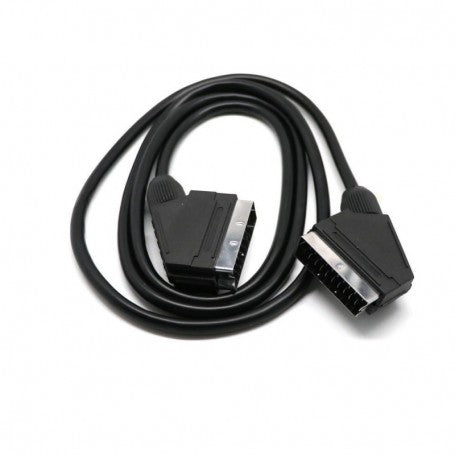 Cablu Scart 21 pini infasurat, lungime 1,5m, ambele capete vizibile