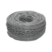 Cablu UTP CAT5 rola 305m, fire CCS 8x0.5mm, invelis PVC gri, pentru retea si supraveghere
