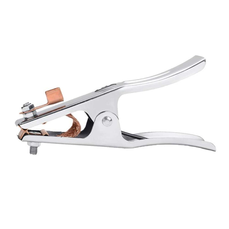 Cleste de masa pentru sudura 500A, aliaj crom-cupru cu papuc cupru inclus, contact electric stabil