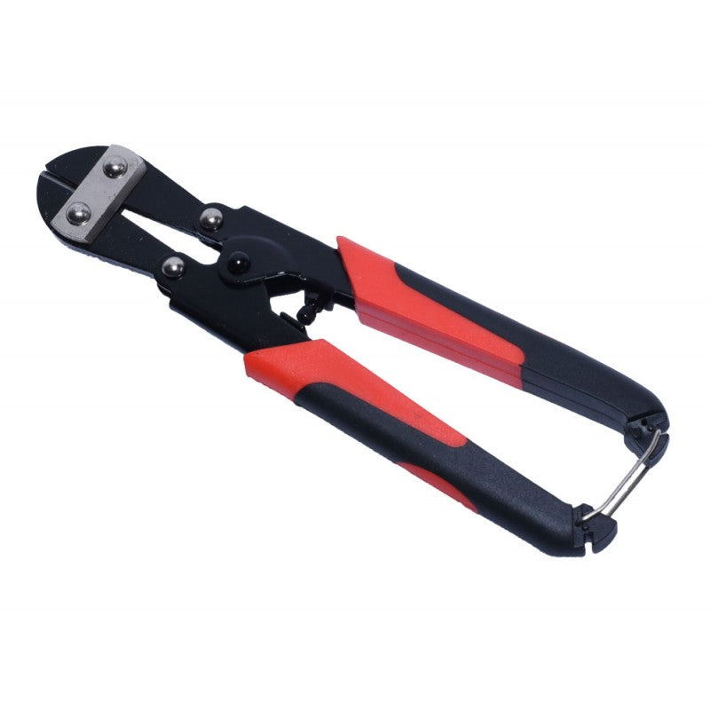 Cleste de taiat sarma metalica 214mm, manere izolate bicolor negru-rosu, falci din otel calit, diametru max 3mm