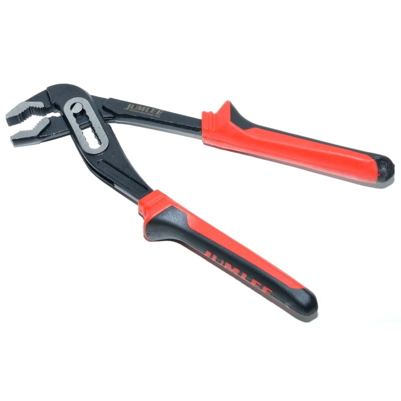 Cleste instalator papagal reglabil 10 inch, deschidere 0-30mm, otel forjat, manere ergonomice bicomponent rosu-negru
