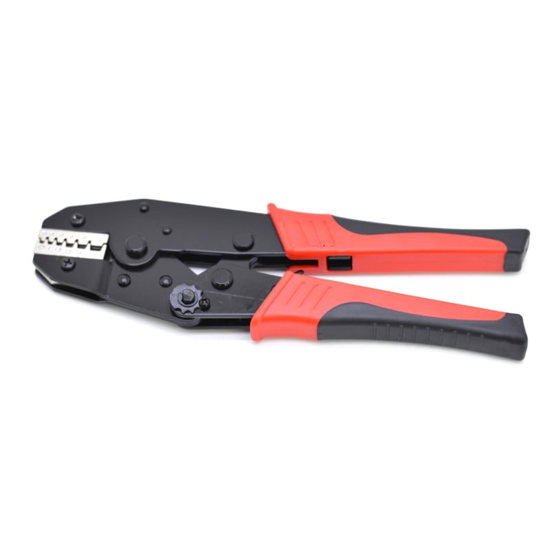 Cleste sertizat pentru papuci electrici 0.5-6mm², maner ergonomic bicomponent, 6 dimensiuni de sertizare