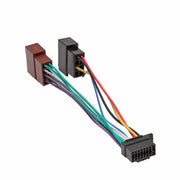 Adaptor cablu ISO 16 pini pentru autoradio, conectori colorati pentru difuzoare si alimentare