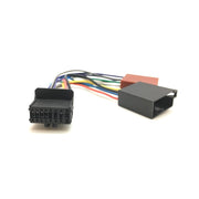 Adaptor ISO auto 16 pini pentru player Pioneer 2004, cu fire multicolore din aliaj de cupru, conexiune plug-and-play