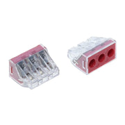 Conector doza rapid 3 poli, 41A, 400V, carcasa transparenta, pentru fire 2.5-6mm