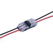 Conector cablu H2 cu blocare, 300V 10A, pentru fire litate 0,35-0,5mm, protectie IP40, transparent