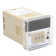 Controler digital temperatura 220V, interval 0-399°C, senzor tip K, montaj panou 48x48mm