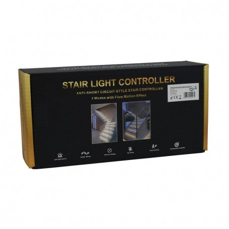 Controler LED scara cu 32 canale, cutie de ambalaj cu 4 moduri de functionare si protectie anti-scurtcircuit