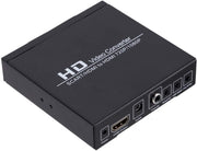 Convertor SCART/HDMI la HDMI 720p/1080p, iesire audio jack 3.5mm si coaxial, compatibil PAL/NTSC