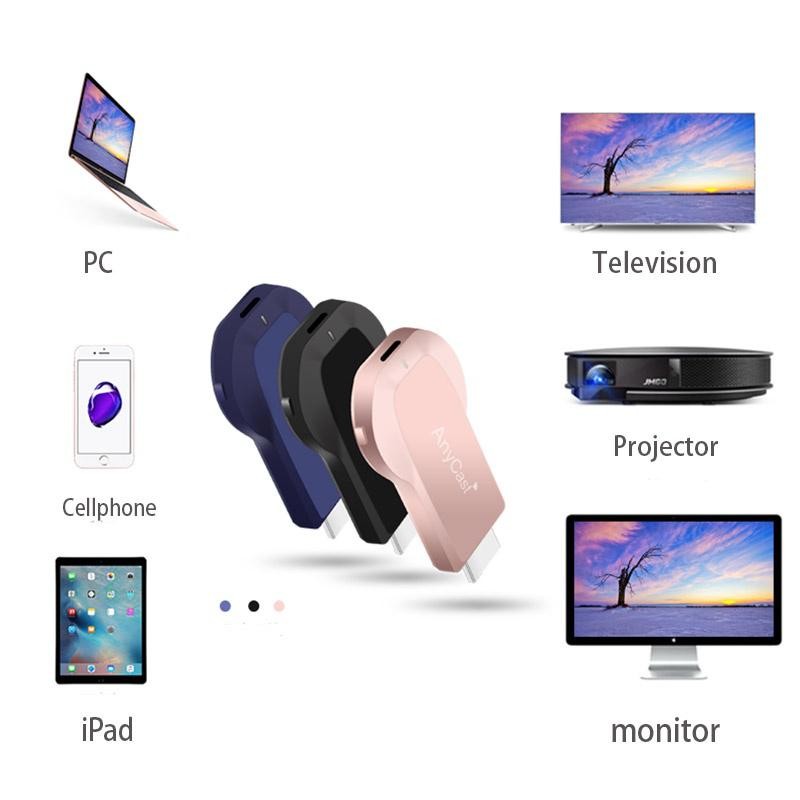 Stick display WiFi compatibil cu telefon, tableta, laptop, TV si proiector - variante culori disponibile