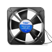 Ventilator axial metalic 200x200x60mm, 54W, 220V AC, debit 940 m3/h, montaj industrial