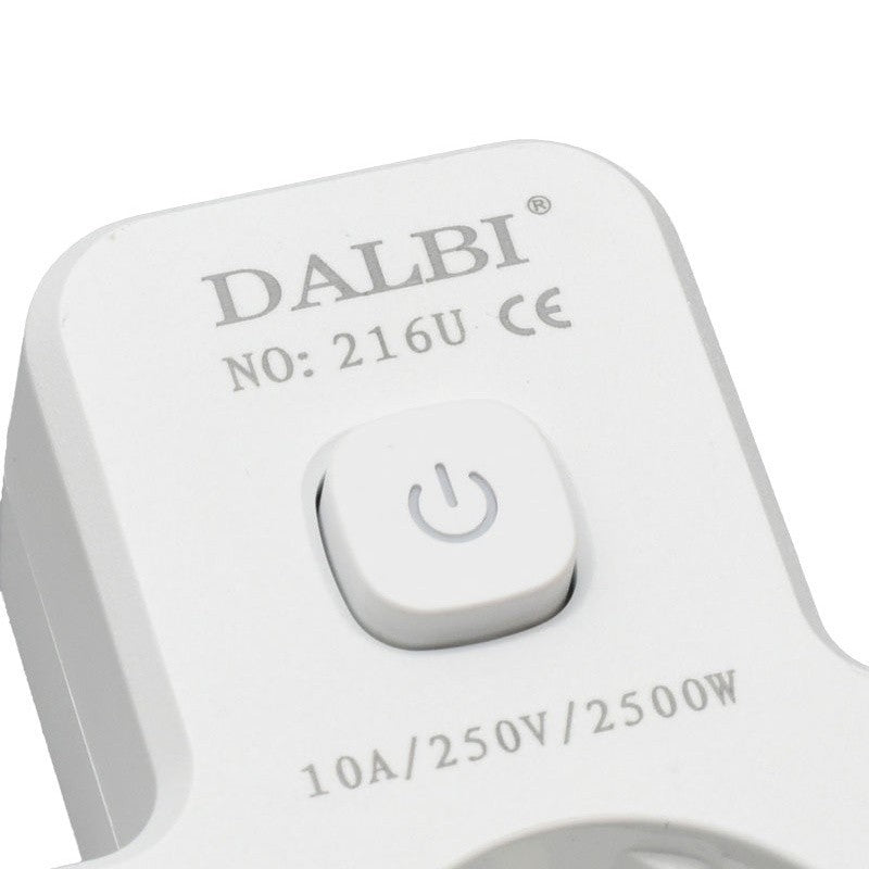 buton de pornire cu LED al stecherului dublu 10A/250V/2500W, detaliu