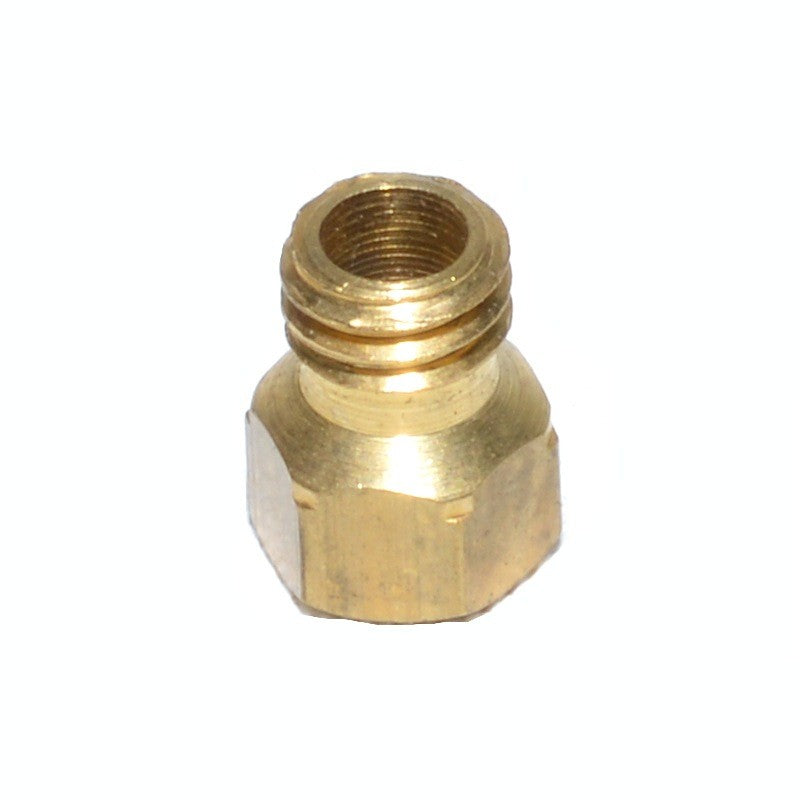 Duza aragaz alama M7 vedere laterala, filet exterior si corp hexagonal robust
