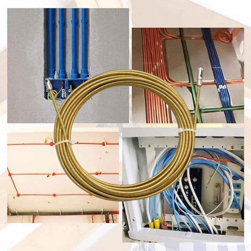 Cablu de tragere fire electrice utilizat in instalatii rezidentiale si industriale, compatibil cu tubulatura PVC si copex