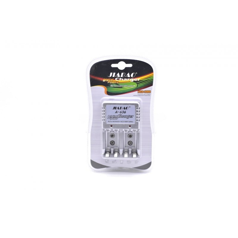 Incarcator acumulatori 4 sloturi AA AAA 9V NiMH NiCd, compatibil 220V, protectie supraincalzire