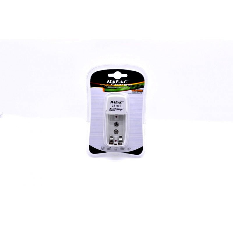 Incarcator acumulatori AA, AAA si 9V, compatibil NiMH si NiCd, conectare directa la priza 220V