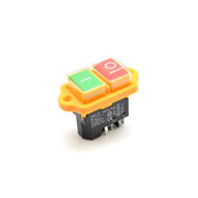 Intrerupator industrial cu releu termic de protectie, AC-3 220V 16A, IP55, butoane verde pornit si rosu oprit