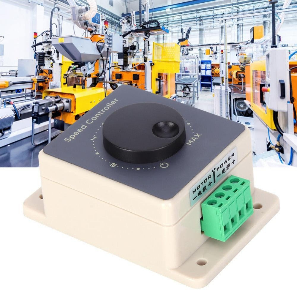 Variator motor DC cu borne MOTOR si POWER marcate, uz industrial