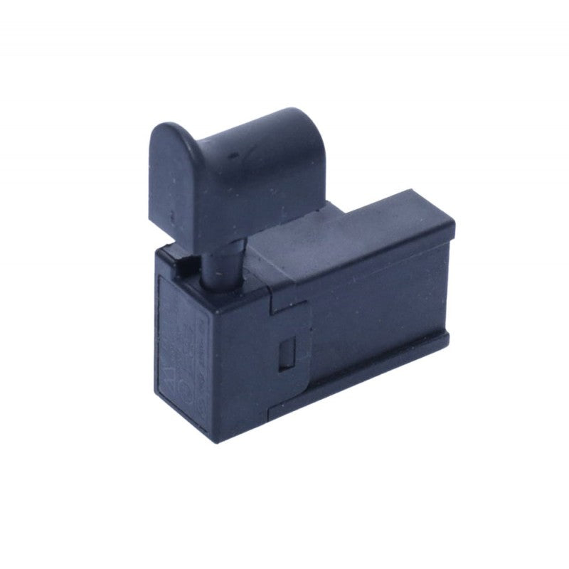 Intrerupator pentru bormasina electrica 6A, carcasa compacta din plastic negru, buton ergonomic de actionare