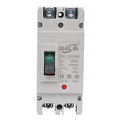 Intrerupator MCCB 2P 125A DC 500V pentru sisteme solare, cu buton ON/OFF si indicator de stare
