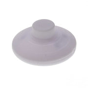 Intrerupator de picior ON/OFF 3A 250V alb, pentru lampi de podea si veioze, design rotund discret