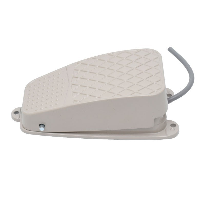 Intrerupator de picior pedala antiderapanta, profil lateral cu suprafata texturata