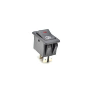 Intrerupator auto ON/OFF cu LED rosu, 4 contacte, 12V DC, pentru faruri suplimentare si proiectoare