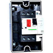 Intrerupator motor 24-32A IP55, protectie termica si magnetica, montat in cutie ermetica pentru tablou electric