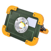 Lampa de lucru portabila COB 30W reincarcabila, cu acumulator 6800mAh, lumini semnalizare rosu-albastru