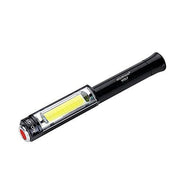 Lanterna de lucru COB 5W magnetica tip stilou, 4 moduri iluminare, carcasa aluminiu, LED alb si rosu