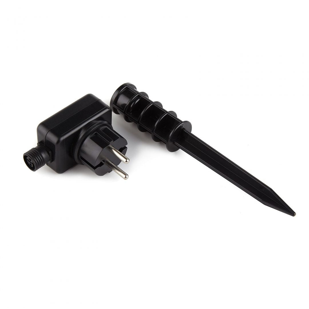 Proiector laser exterior - tija de infipt in pamant si adaptor EU incluse in kit