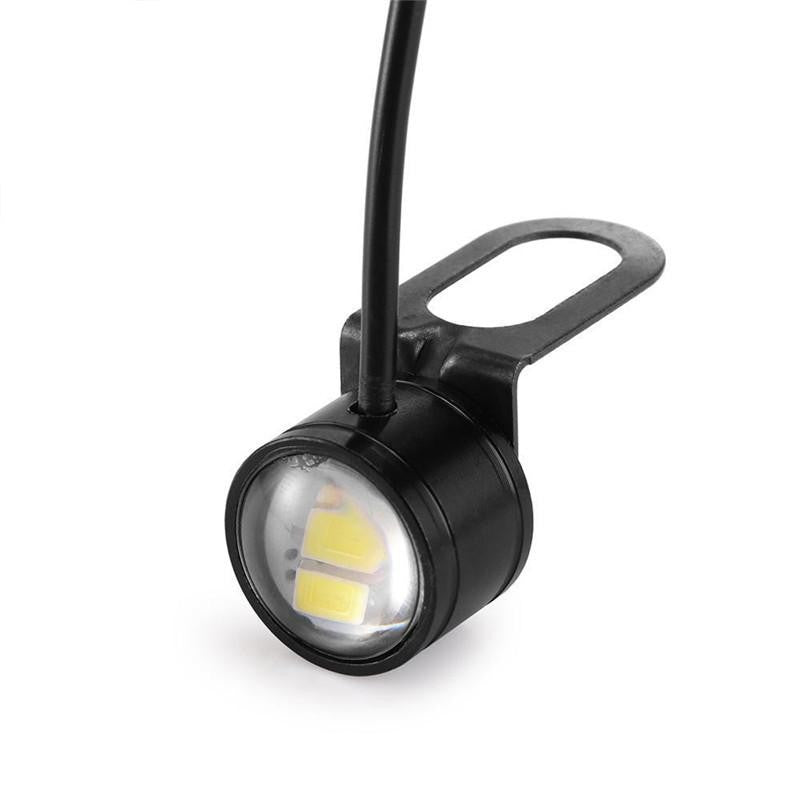 LED auto moto 23mm cu suport metalic reglabil si chip SMD vizibil prin lupa transparenta