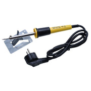 Letcon electric 30W cu suport metalic inclus, alimentare 220V, maner ergonomic galben, cablu si stecker