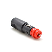 Mufa bricheta auto tata 12V-24V, cap rosu detasabil, compatibila autoturisme si camioane