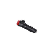 Mufa bricheta auto tata cu intrerupator on/off si LED indicator, alimentare 12V DC, iesire laterala cablu
