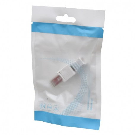 Mufa RJ45 CAT 6 fara sertizare ambalata individual in punga transparenta cu sigiliu
