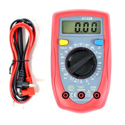 Multimetru digital cu afisaj LCD, masurare tensiune pana la 500V si curent 10A, cabluri tester incluse