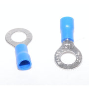 Papuc electric izolat tip inel albastru Ø6mm, sectiune fir 1.5-2.5mm, surub M6, set 2 bucati detaliu