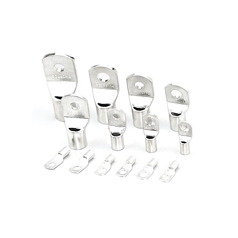 Papuci electrici de putere din aluminiu SC 50-10, sectiune 50mm², orificiu surub 10mm, set marimi variate
