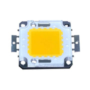 Chip LED COB 30W alb-cald 3000-3500K, 2000-2100 lm, suprafata 43x43mm, pentru proiectoare si reflectoare