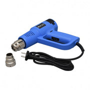 Pistol de aer cald 2000W cu cablu si duza concentratoare, vedere din fata