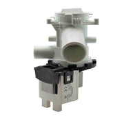 Pompa de evacuare cu corp pentru masina de spalat, 220-240V, debit 21 l/min, 2 orifici furtun, montaj cu 3 suruburi